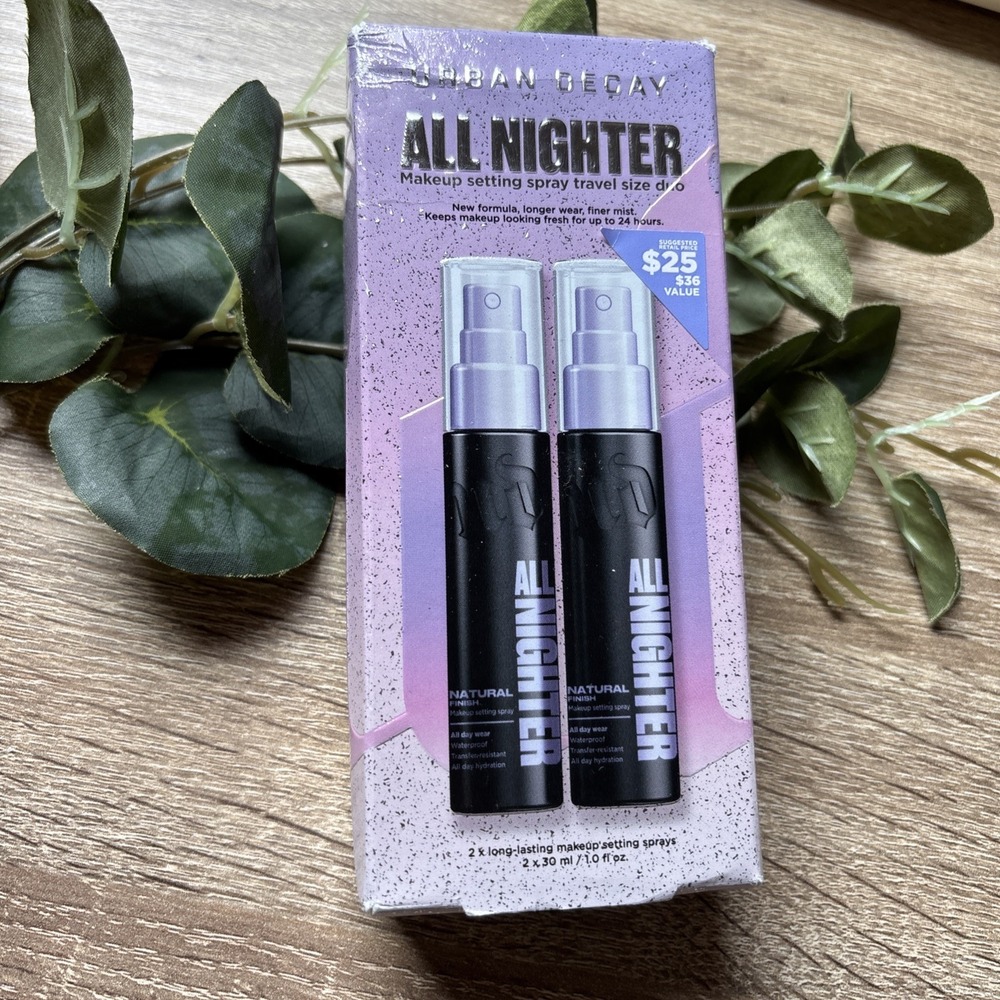 Urban Decay All Nighter Long Lasting Setting Spray 1 oz / 30 ml Natural Set NEW